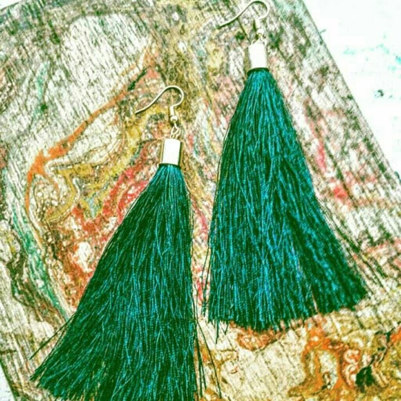 2/$15 (4 colors) Long Tassel Boho Earrings - Picture 1 of 4